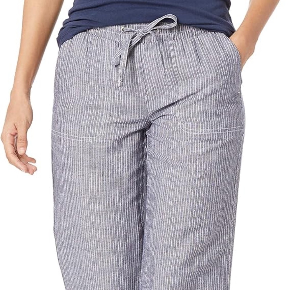 Striped Linen Pants